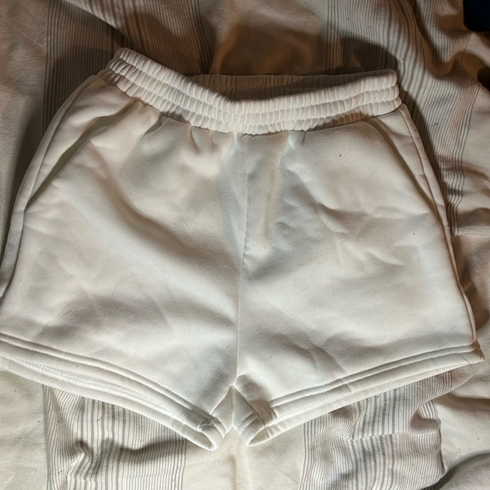 white shorts